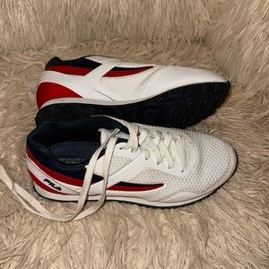 White Fila sneakers